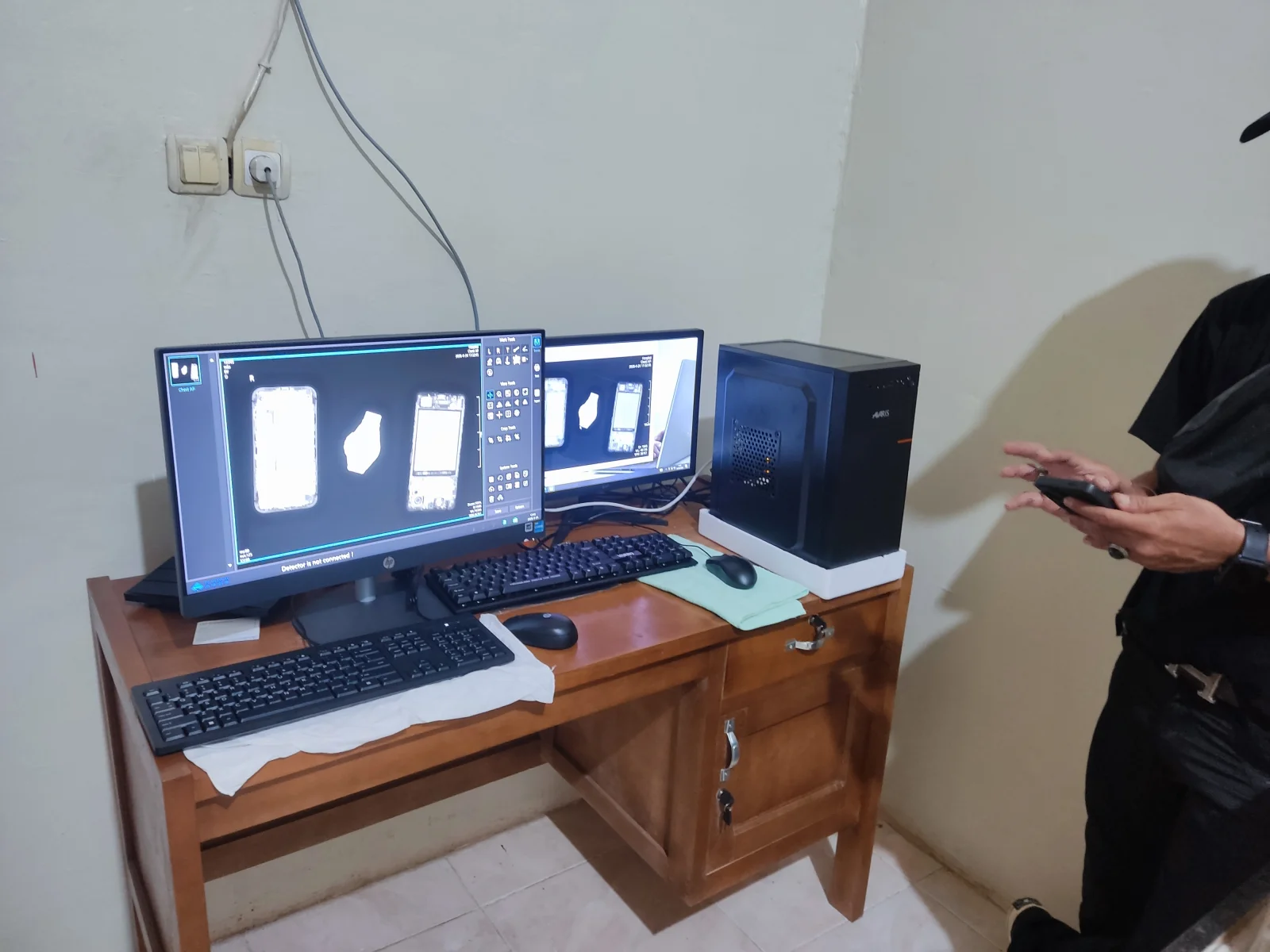 Instalasi DR dan Mobile X-ray Alerio