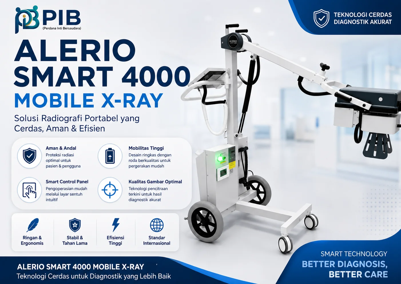 ALERIO SMART 4000 MOBILE X-RAY