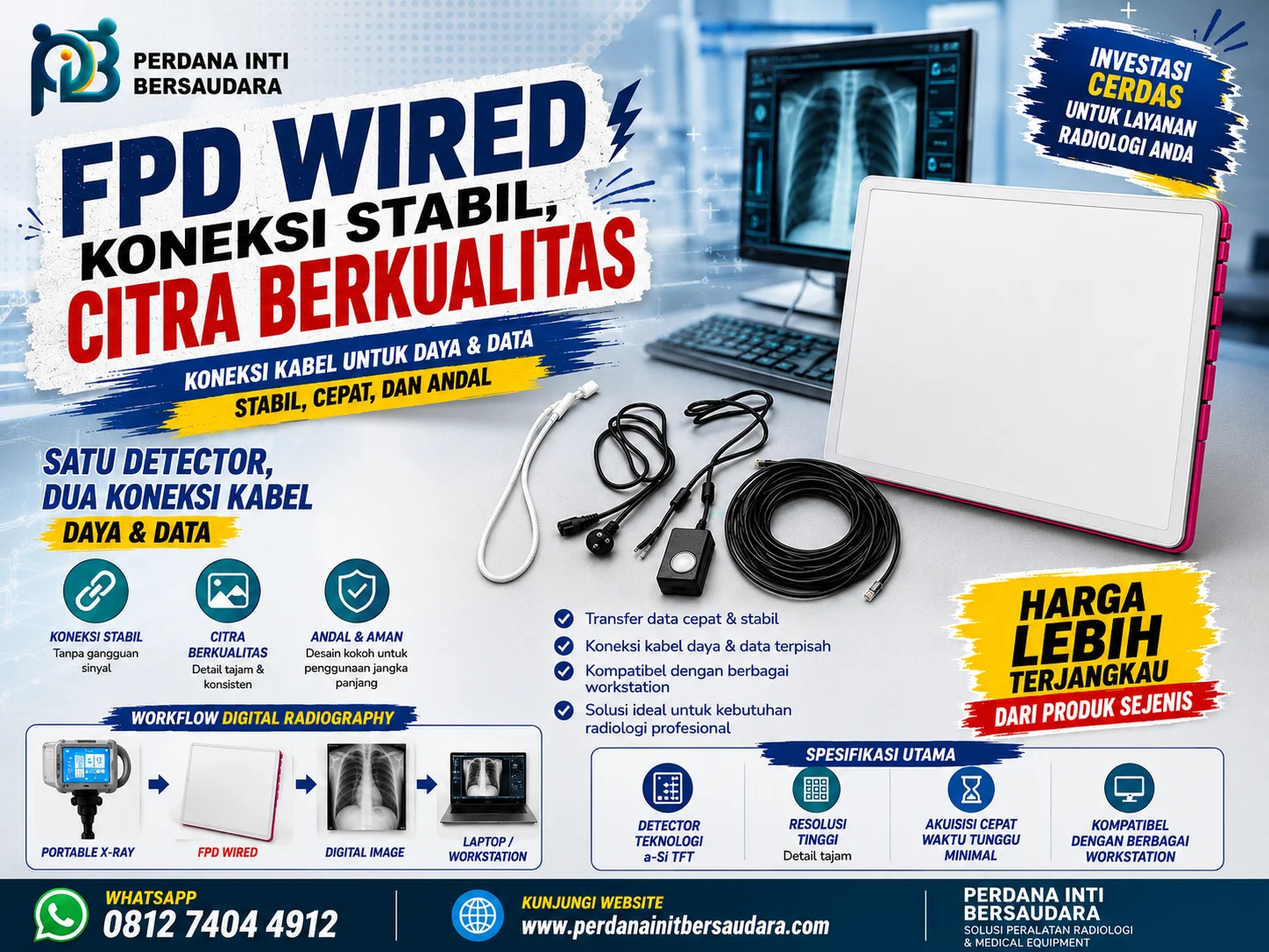 FPD WIRED — KONEKSI STABIL, CITRA BERKUALITAS