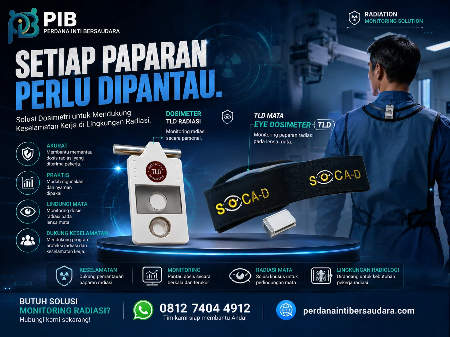 TLD — THERMOLUMINESCENT DOSIMETER