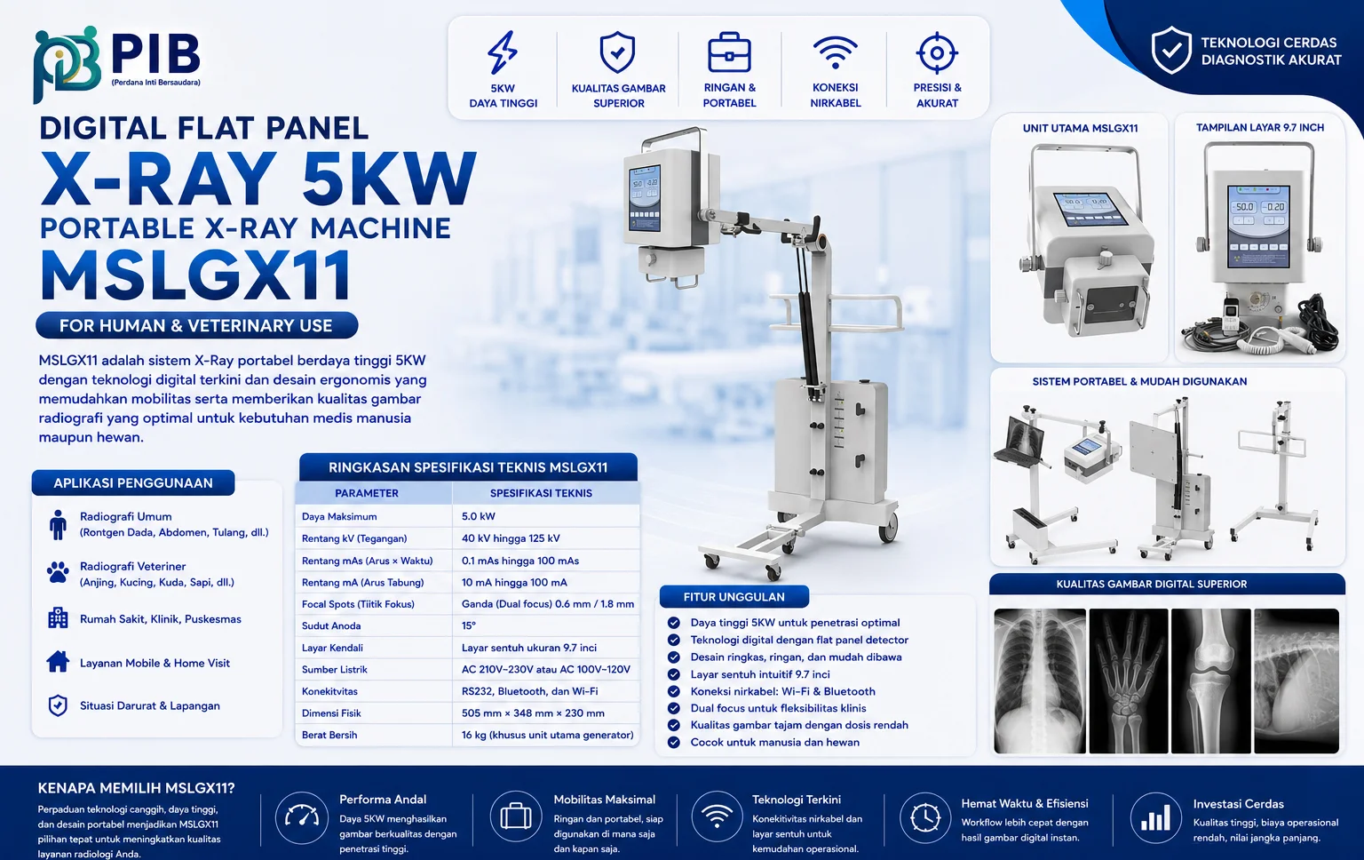 X-ray Portable MSLGX11