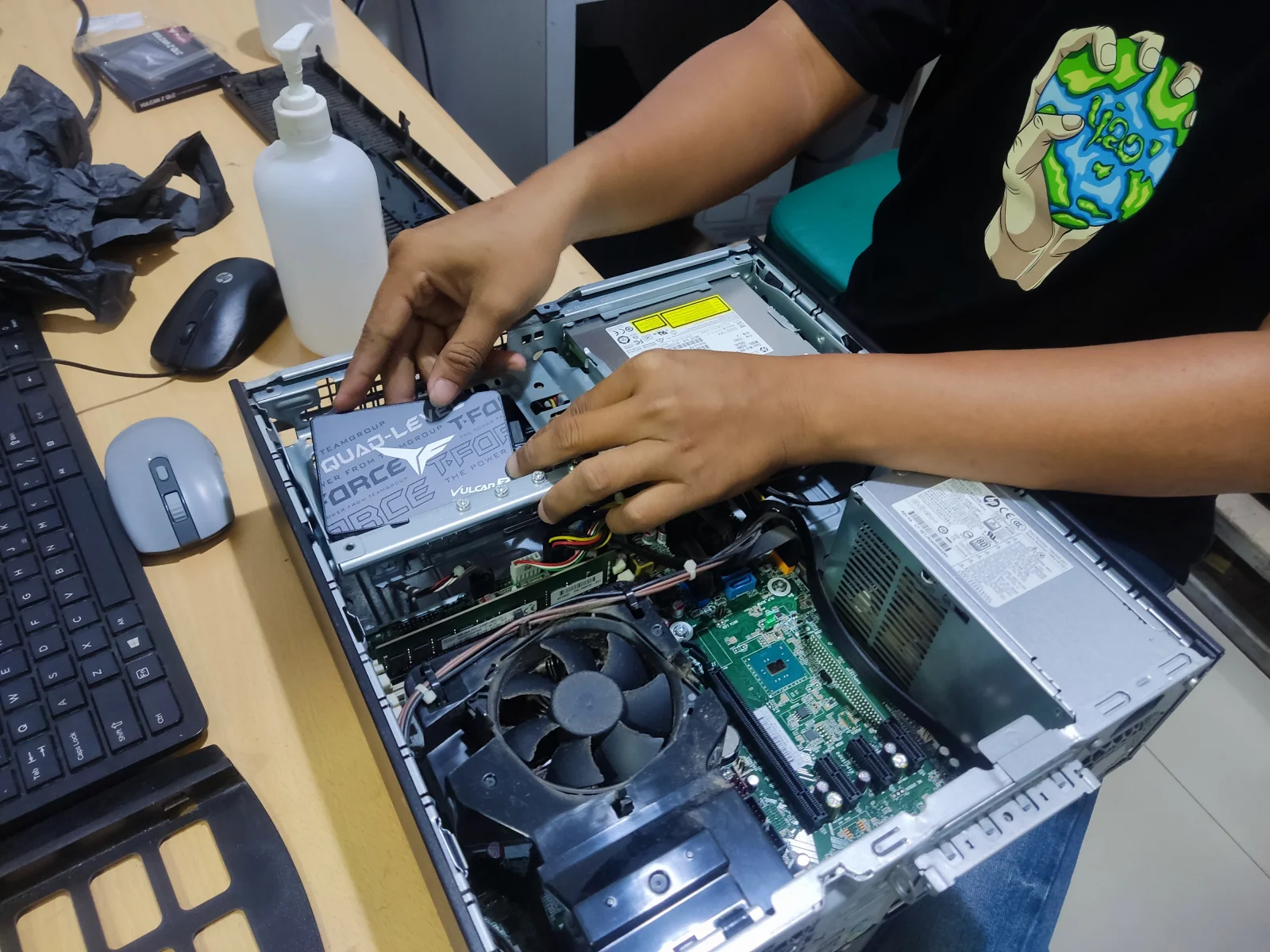 Upgrade Aplikasi CR Advance