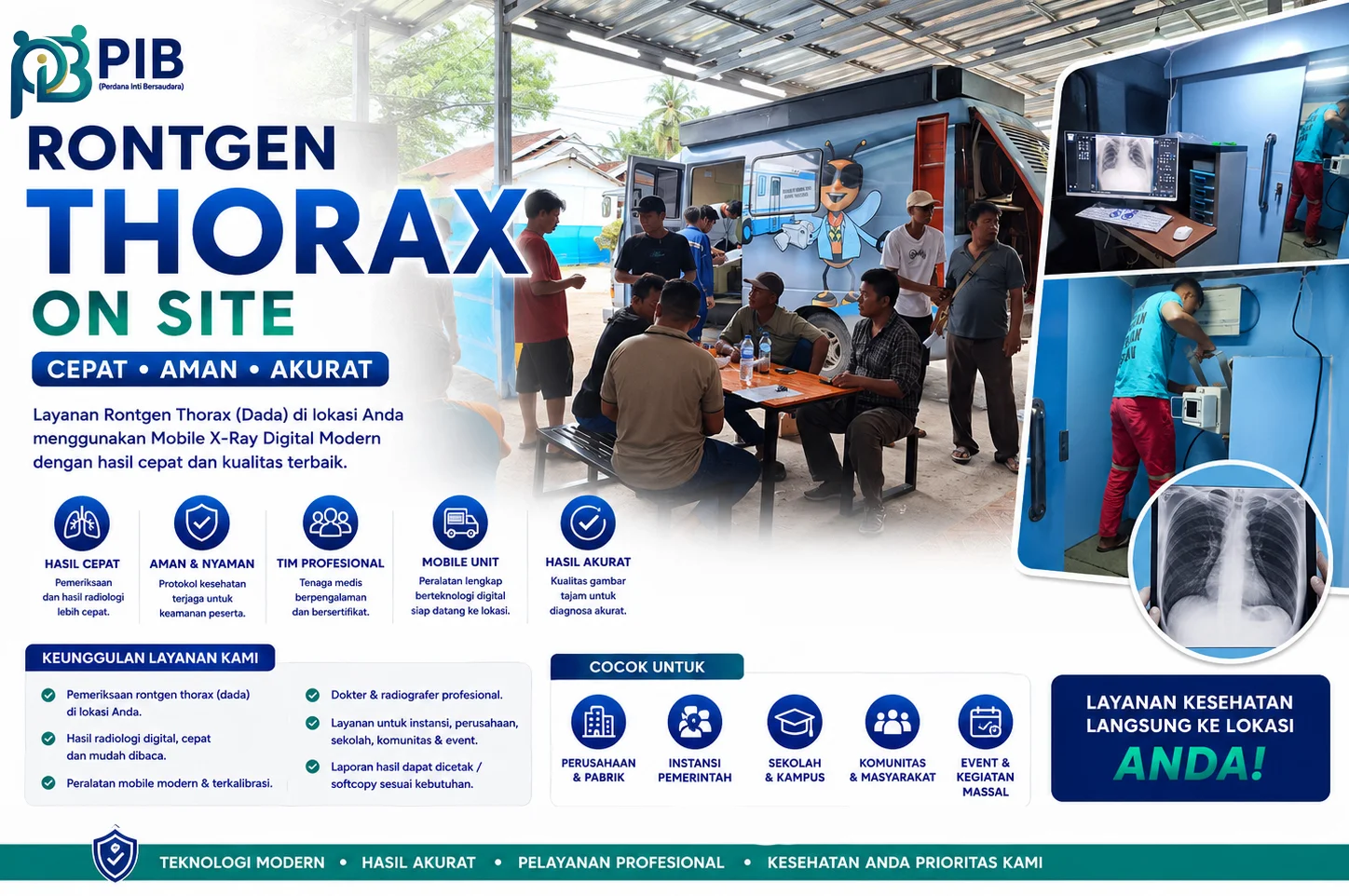 Layanan Pemeriksaan Rontgen Thorax