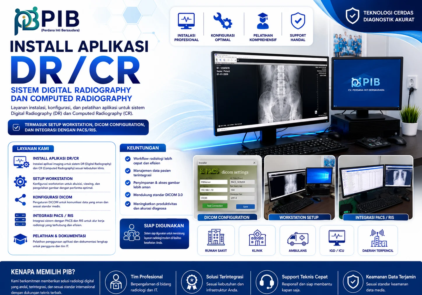 Install Aplikasi DR/CR